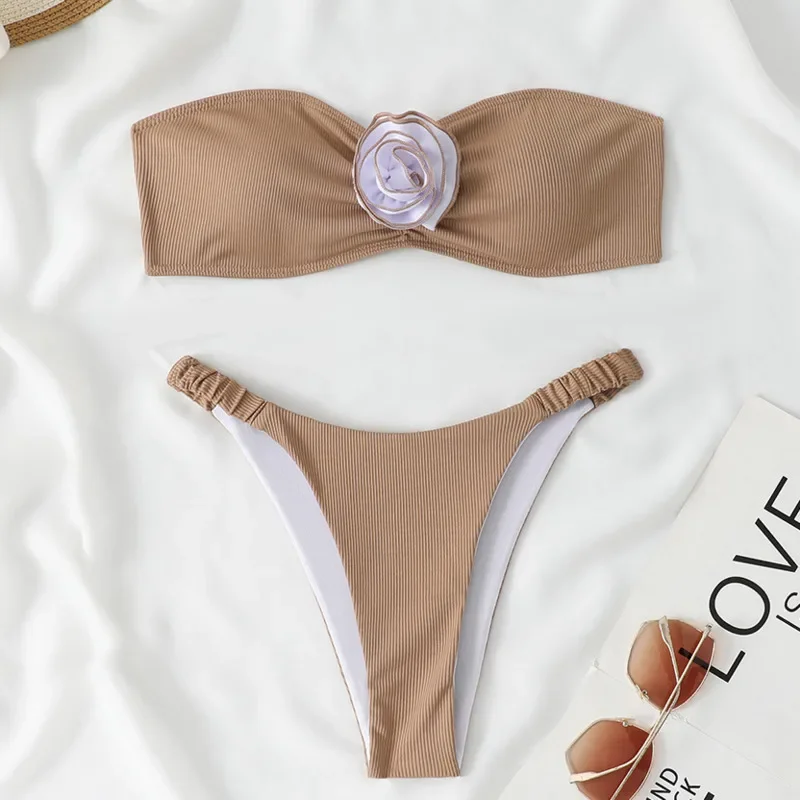 

New Sexy Bikinis 2025 Swimsuits Women's Swimwear Push Up Female Beach Swim Wear Bathing Suits Brazilian Bikini Set Pool Bather