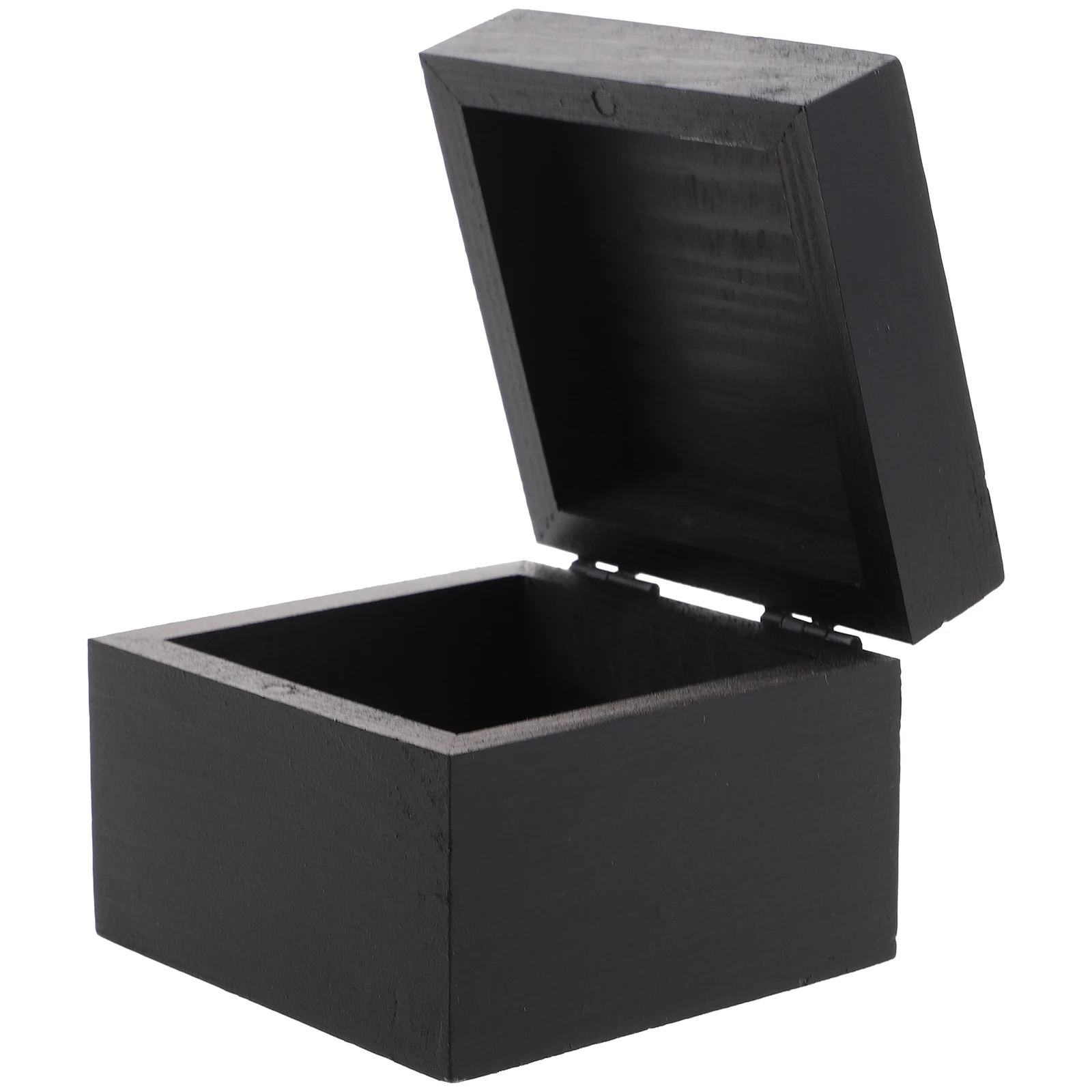 

Wooden Heart Jewelry Box Magnetic Fliptop Closure Rustic Ring Storage Case Wedding Engagement Anniversary Wooden Ring Box