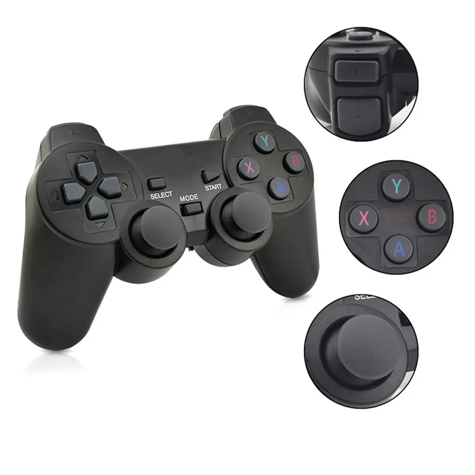 Ylw 2 Stuks 2.4G Draadloze Controller Voor Video Game Console Joystick Voor Android Tv/Game Box Pc Controle Gamepads Voor M8 Game Stick