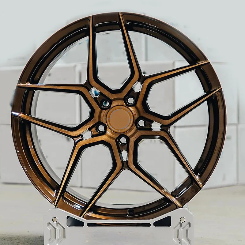 Forged Monoblock Custom Bronze Color Concave 5x120 5x112 5x114.3 5x130 for Rohana Ferrari audi  Lexus Bentley Car Wheels Rim