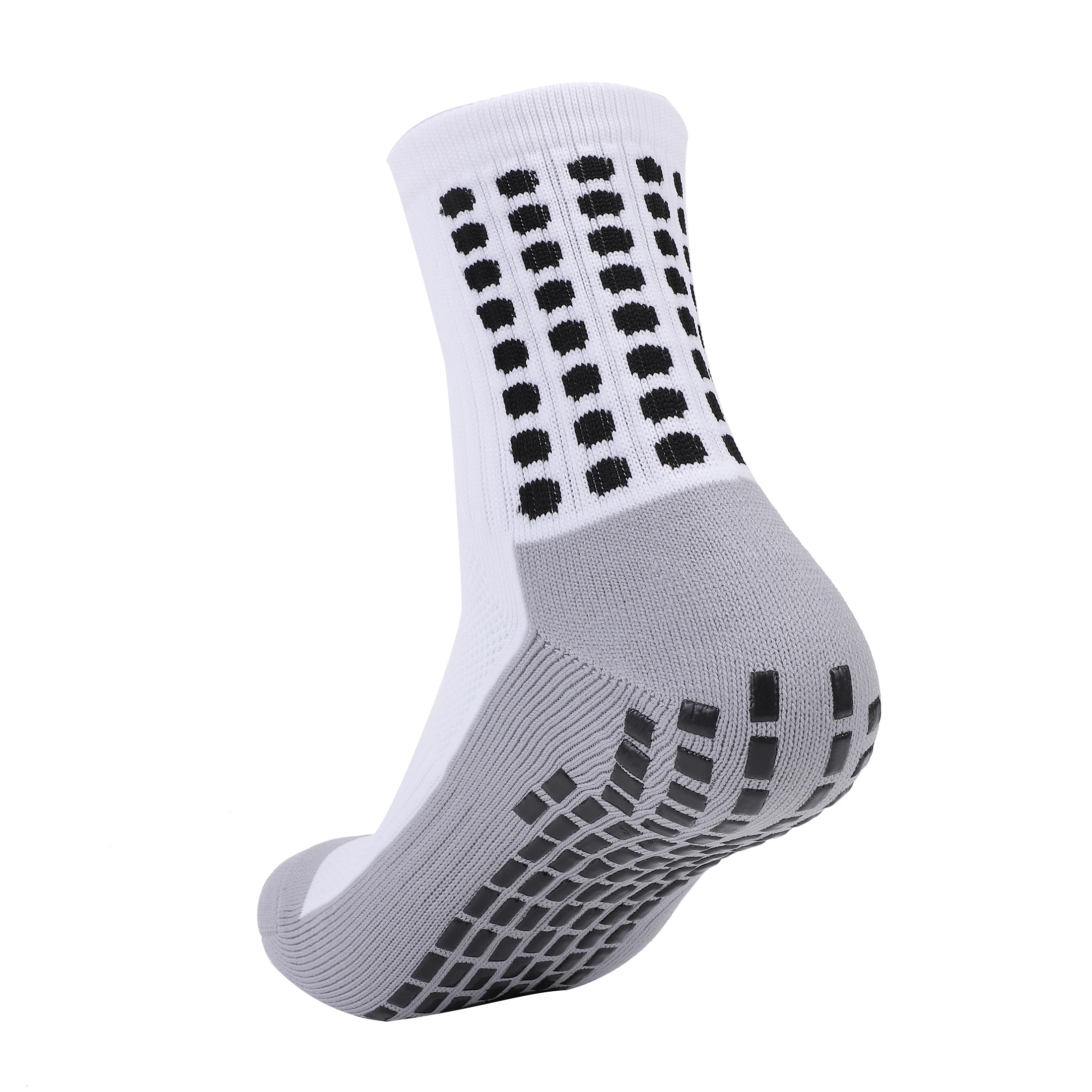 1 Pairs Football Socks Men Women Sports Socks Non-slip Silicone Bottom Soccer Socks Rugby Tennis Volleyball Badminton Socks Outd