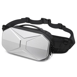 Waterproof Motorcycle Bag Outdoor Cycling Waist Bag Hard Shell EVA Motorbike Riding Chest Bag Accesorios Para Moto Mochila Moto