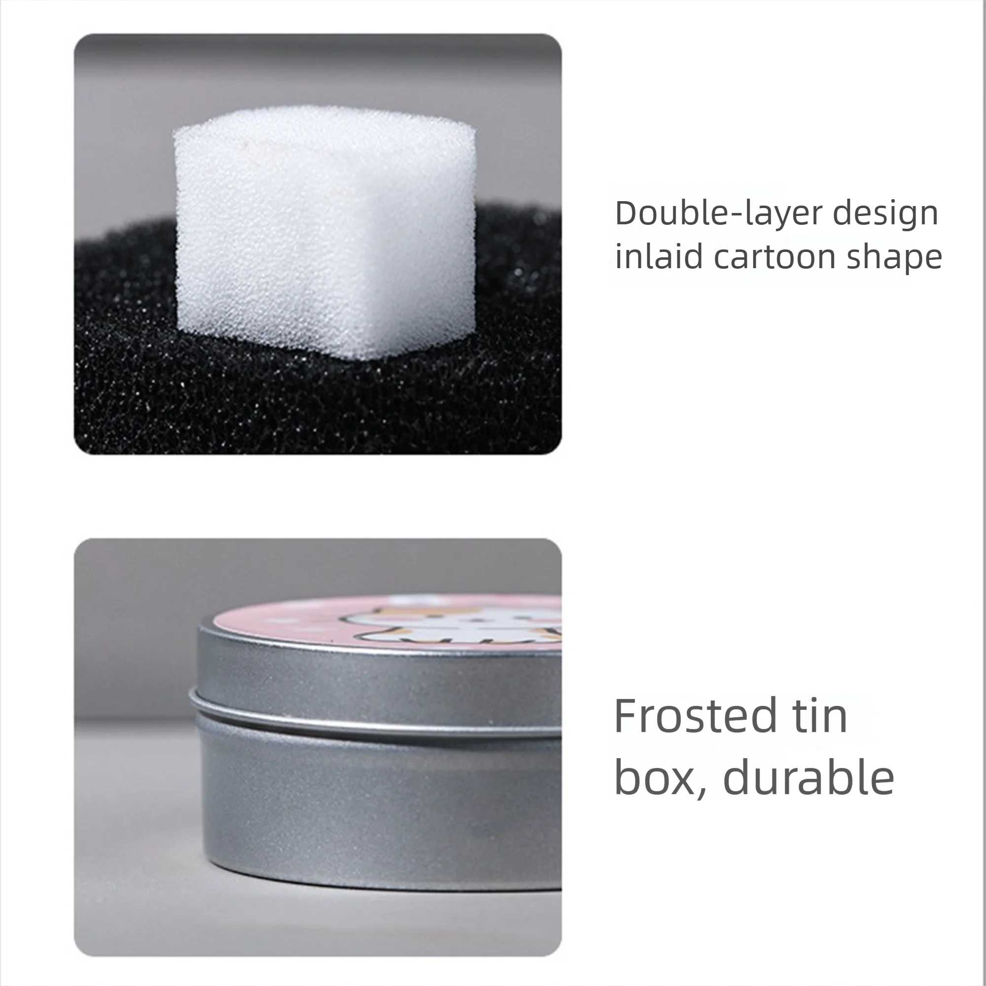 Portable Makeup Brush Drying Wash Eye Shadow Brush Color Removal Cleaner Sponges Drying Wash Lightweight Cleaning Case