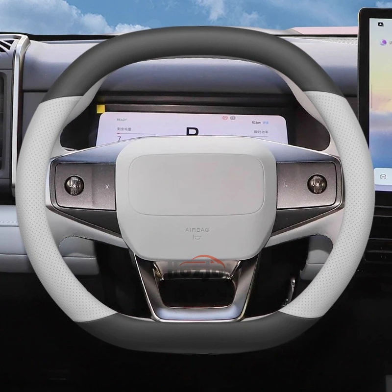 

Leather Car Steering Wheel Cover for Dacia Duster Bigster Spring 2024 2025 2026 Accessorie