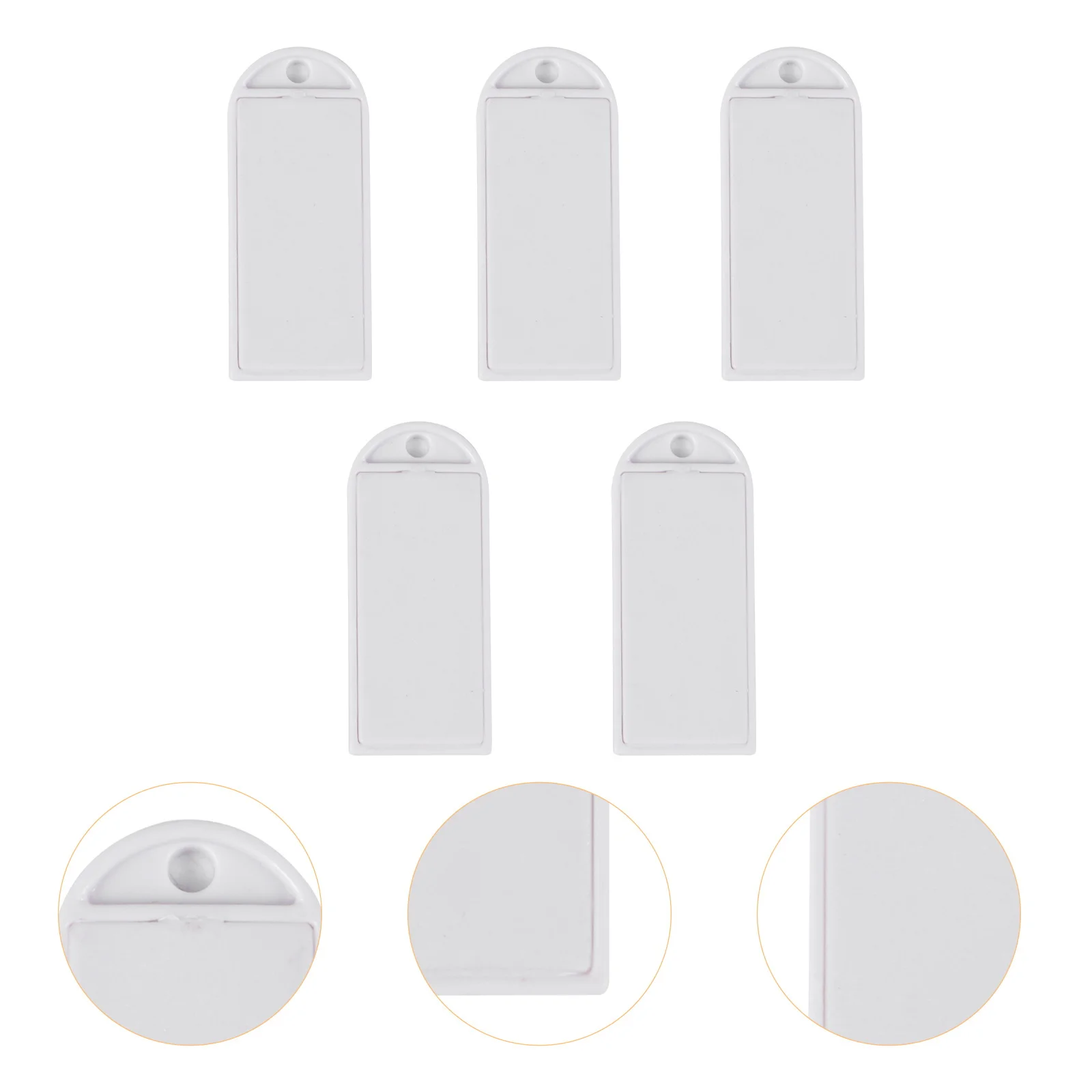 5 шт., наклейки NFC, бирки с глянцевой отделкой, многоразовые чипы для сертификации продукта, электронные этикетки на полки, визитные карточки и