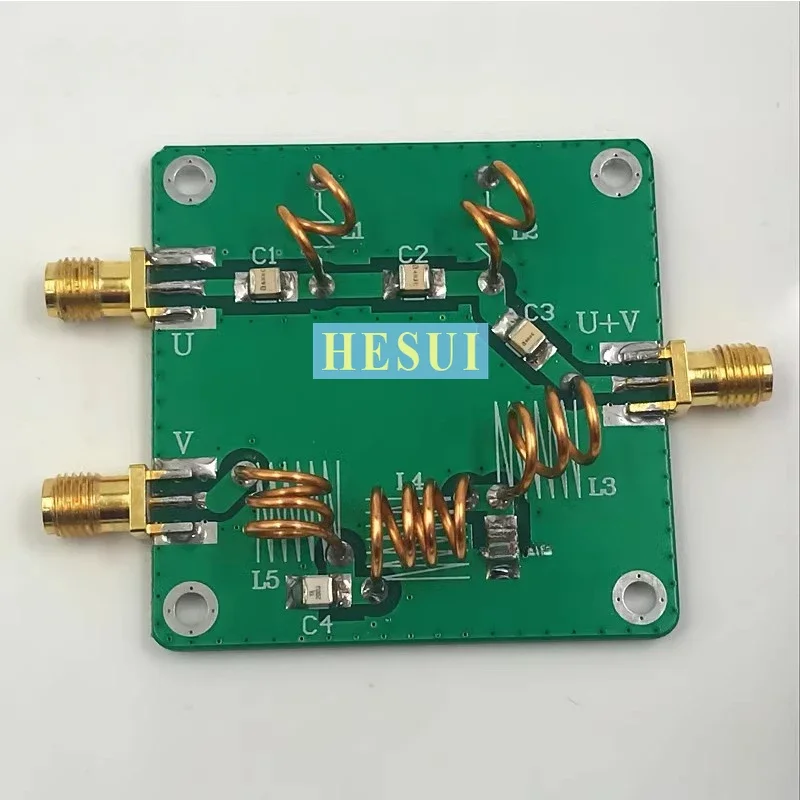 560MHz 185MHz UHF VHF Combiner Module,560MHz 185MHz UHF VHF splitter Module, UHF VHF LC filter Antenna Combiner Module Board