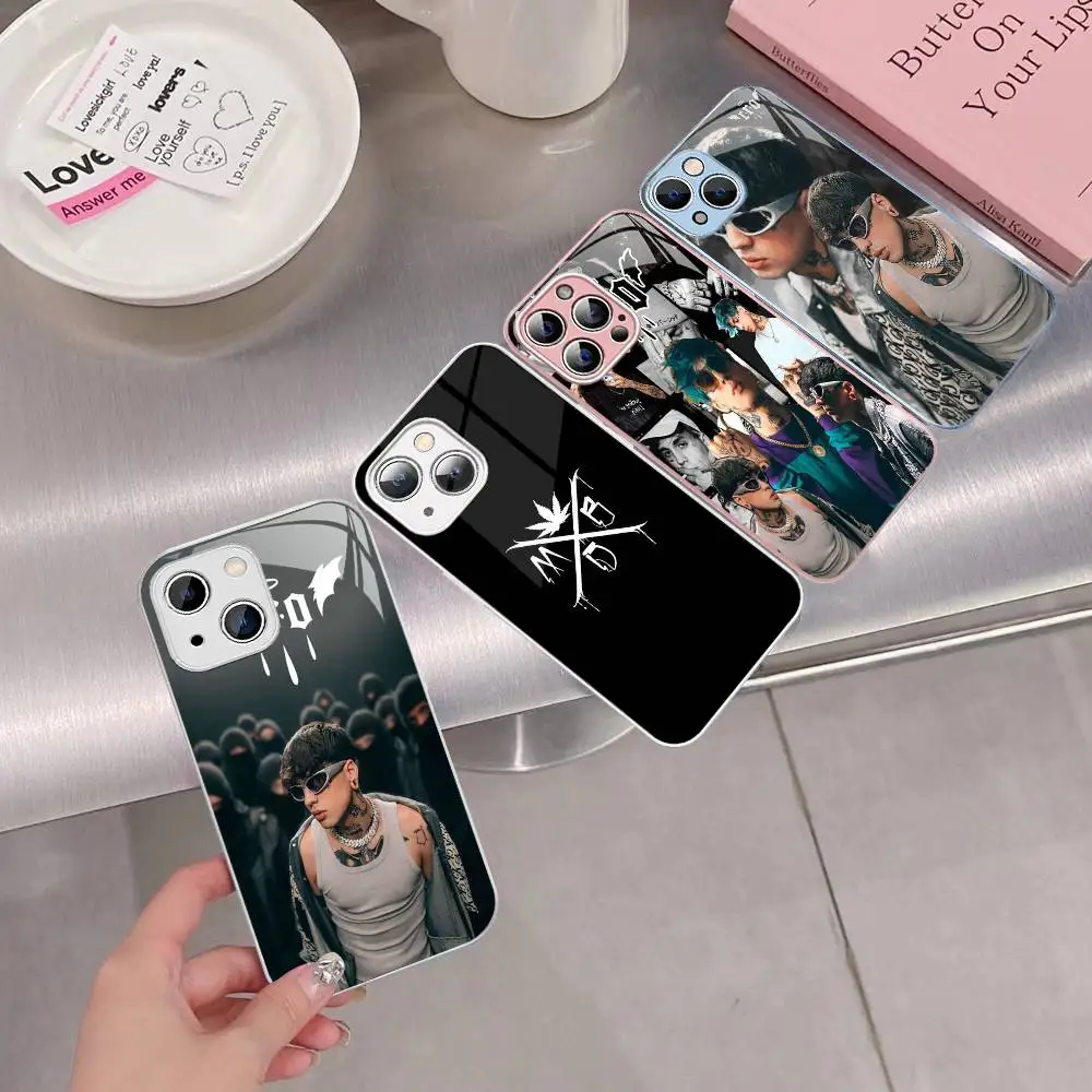 C.R.O Crocraxker Rapper Tempered Glass For Iphone 14 13 12 11 Pro Mini XS MAX 14Plus X XS XR Cover