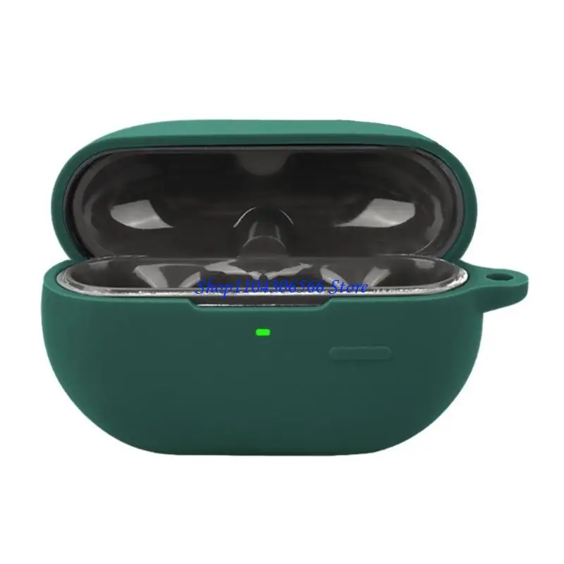 

02DD Чехол для хранения наушников Мягкая кожа для наушников PearlClip