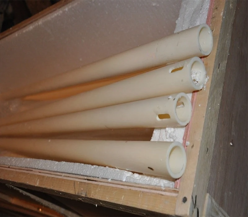 10pcs 99 High-Purity Dual Hole Corundum Tube Thermocouple Core High-Temperature Resistant Porous Ceramic Tube 1Meter e