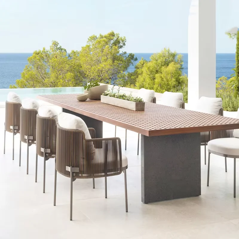 Outdoor Italian Wooden Table N - Outdoor Furniture Italian review and price