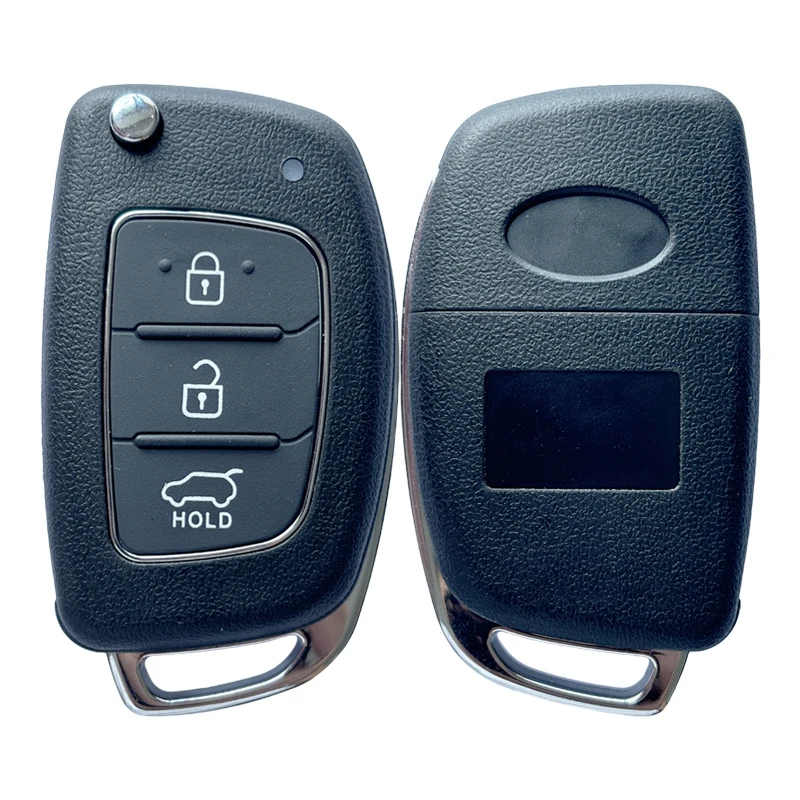 AK020094 Aftermarket For Hyundai Creta 3 Button Flip Remote Key 433MHz 4D70 Chip PN 95430-M0000