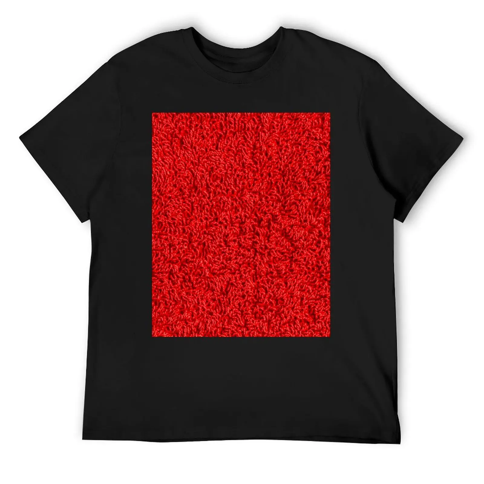 

Blood Red Hotel Shag Pile Carpet T-Shirt sports fans kawaii clothes blanks designer t shirt men