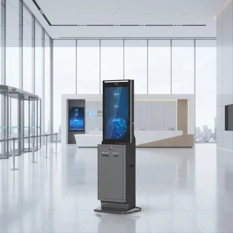 24 Inch Payment Terminal Kiosk Automated Order Machines Self Service Check Out Supermarket Equipment Queue Ticket System