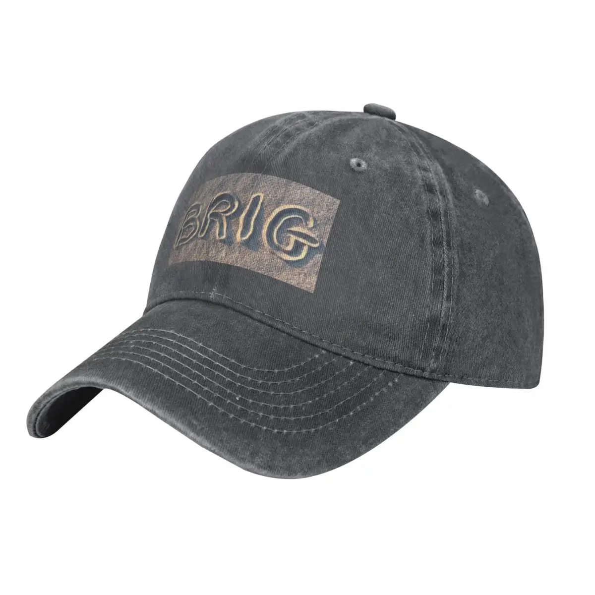 Brig aka Brigantine Written in the Sand Baseball Cap cute Sun Cap Caps For Men Women's