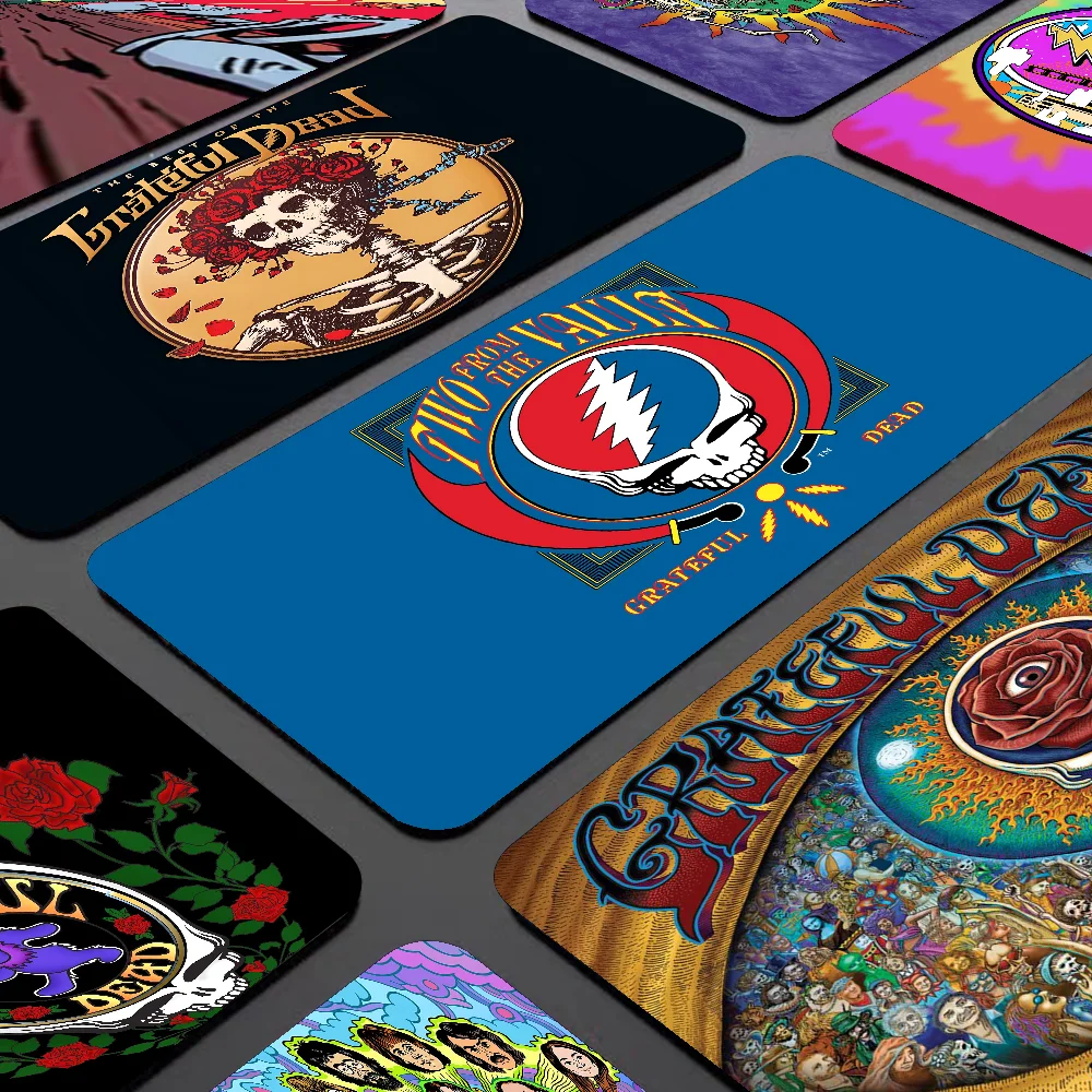 

G-Grateful D-Dead Beautiful Large Gaming Mousepad L XL XXL Gamer Mouse Pad Size For Game Keyboard Pad For Gamer