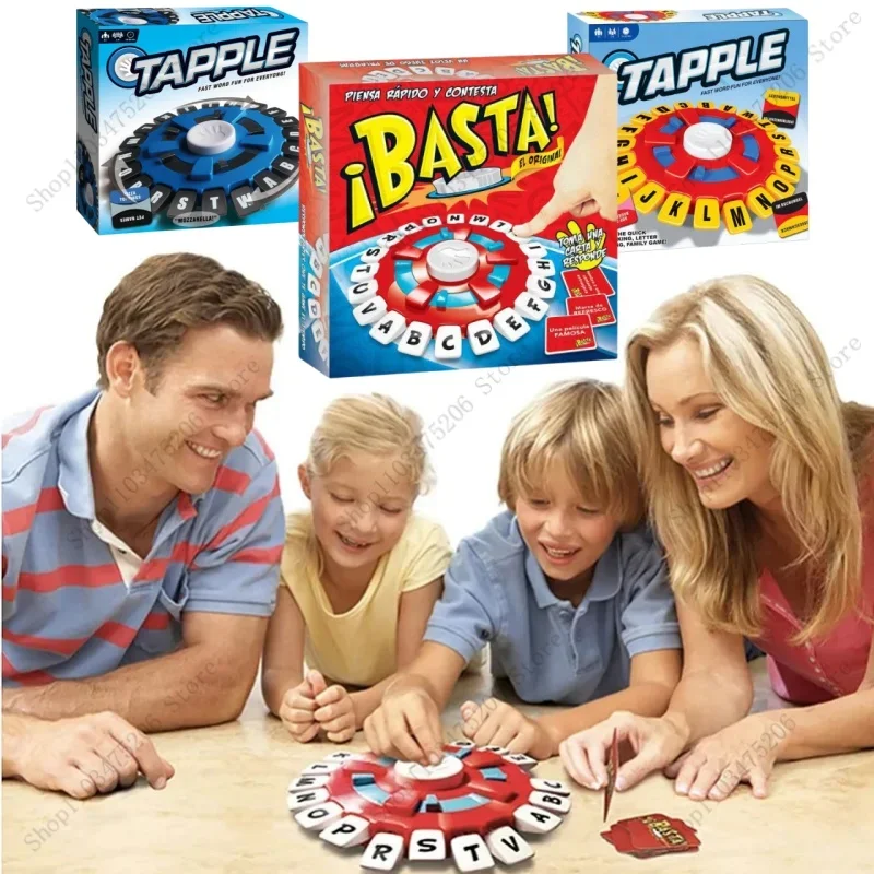 

Word Game Spanish and English Family Board Game Learning Game Choose A Category & Race Against The Timer To Be Last Player