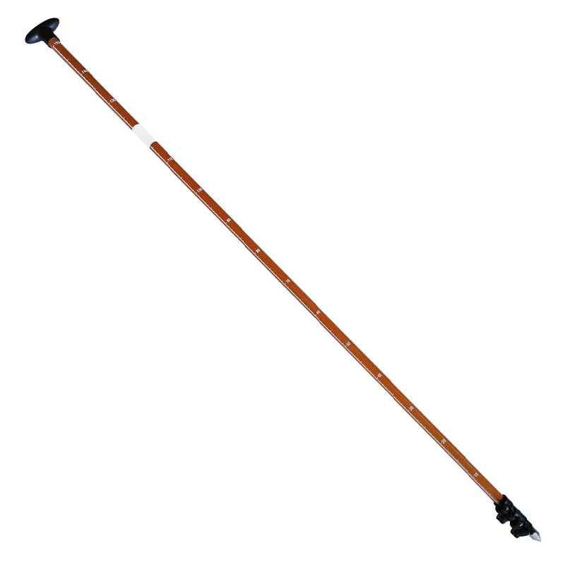 Rescue probe rod, sounding rod floating wading rod carbon fiber material, ultra-light ice-breaking head telescopic life-saving