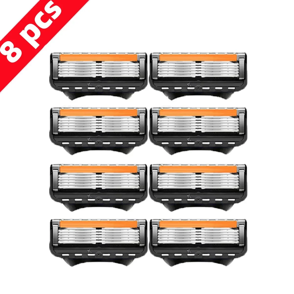 الحلاقة الحلاقة 5-layer شفرة الحلاقة للرجال ماكينة حلاقة يدوية شفرة حلاقة عدة حامل الحلاقة مقبض الوجه إزالة الشعر اللحية متوافق #5