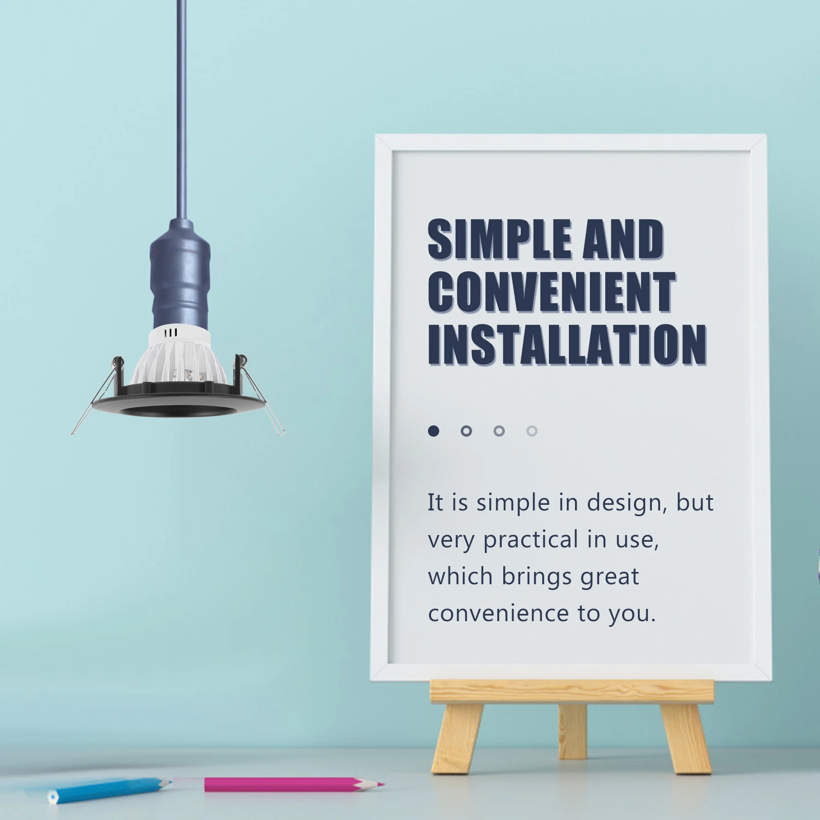 

LED Spotlight Shells for GU10 MR16 G53 50mm Diameter Zinc Alloy Easy Install Wall Lamp Accessories Bracket Frame