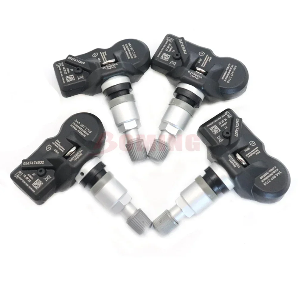 3AA907275F 433Mhz For Volkswagen Tiguan CC Touran Passat 3AA907275 3AA907275B Car TPMS Tire Pressure Monitor Sensor