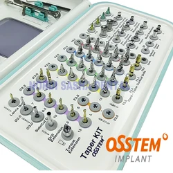 OSSTEM Taper Kit Dental OSSTEM Fixture& Screw Remover Tool Torque Extension Dentistry Taper/ Guide /Twist Drill Implant Surgical