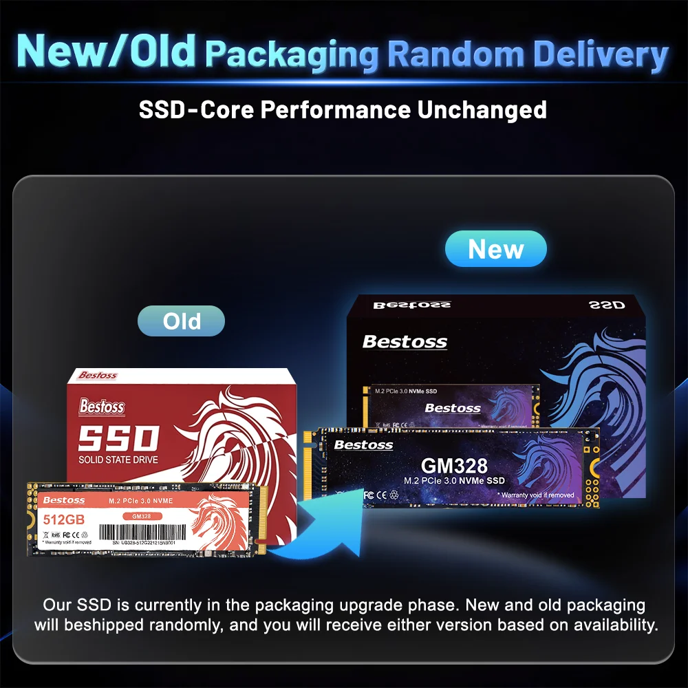 Bestoss SSD M2 NVMe PCIe 3.0 128GB 512GB 256GB 1TB 2TB SSD M.2 2280 قرص القرص الصلب محرك الأقراص الصلبة الداخلي #2