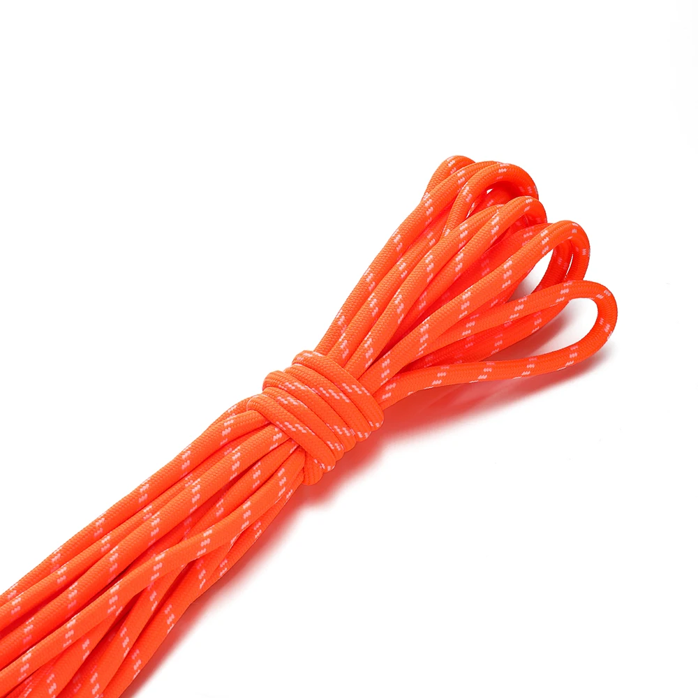 2-5Meter 5mm Kleurrijke multifunctionele handgeweven touw voor DIY Rugzak Hanger Telefoon Lanyard Craft Sieraden Maken Accessoires