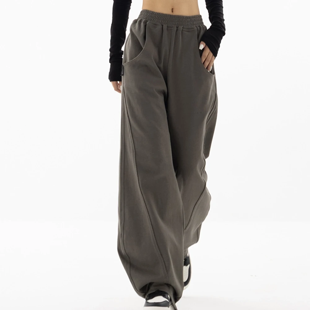 Autumn And Winter High Waist Pants Loose Pants Comfortable Loose Wide Leg Pants Sports Pants Vacation Wear Leisure Style