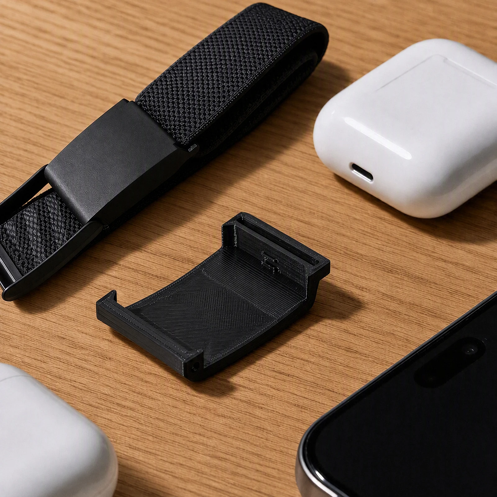 Fitness Tracker Strap Adapter for Whoop 4.0 3D Printed PLA Tool-free Assembly Wristband Band Mount Holder