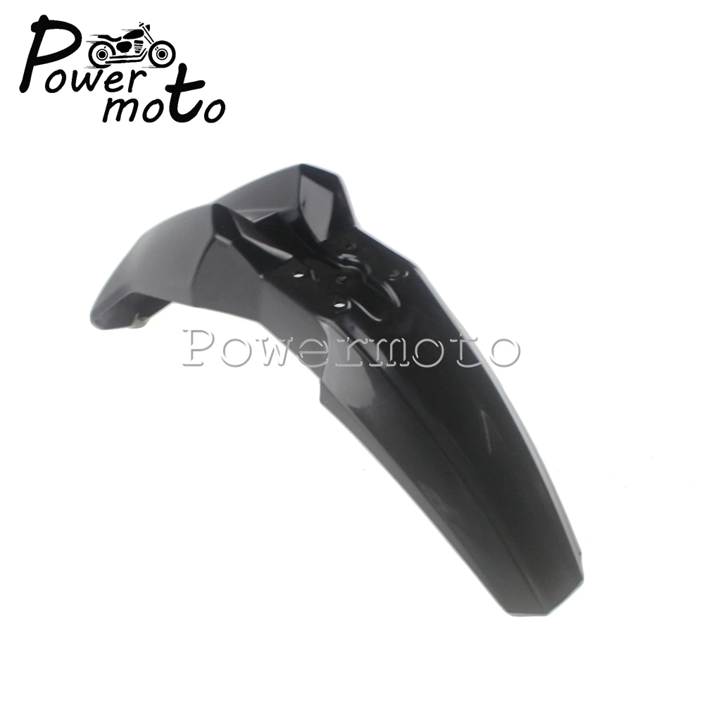 Motocicleta preto frente farol & fender kit carenagem de plástico para kawasaki klx 250 sf x 250 klx250s motocross cabeça lâmpada paralama