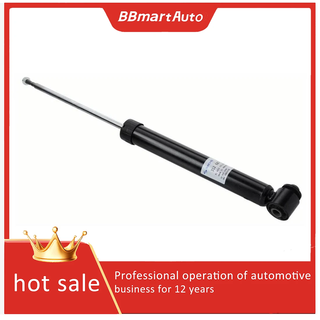 

4F0616032H Rear right shock absorber For Audi A6 S6 C6 Allroad Quattro BBmartAuto