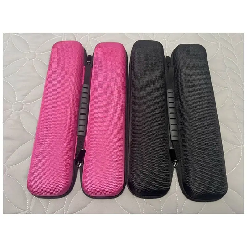ABKN-For Hair Straightening Brush Storage Case EVA Hard Travel Carring Case Portable Shockproof Storage Bag