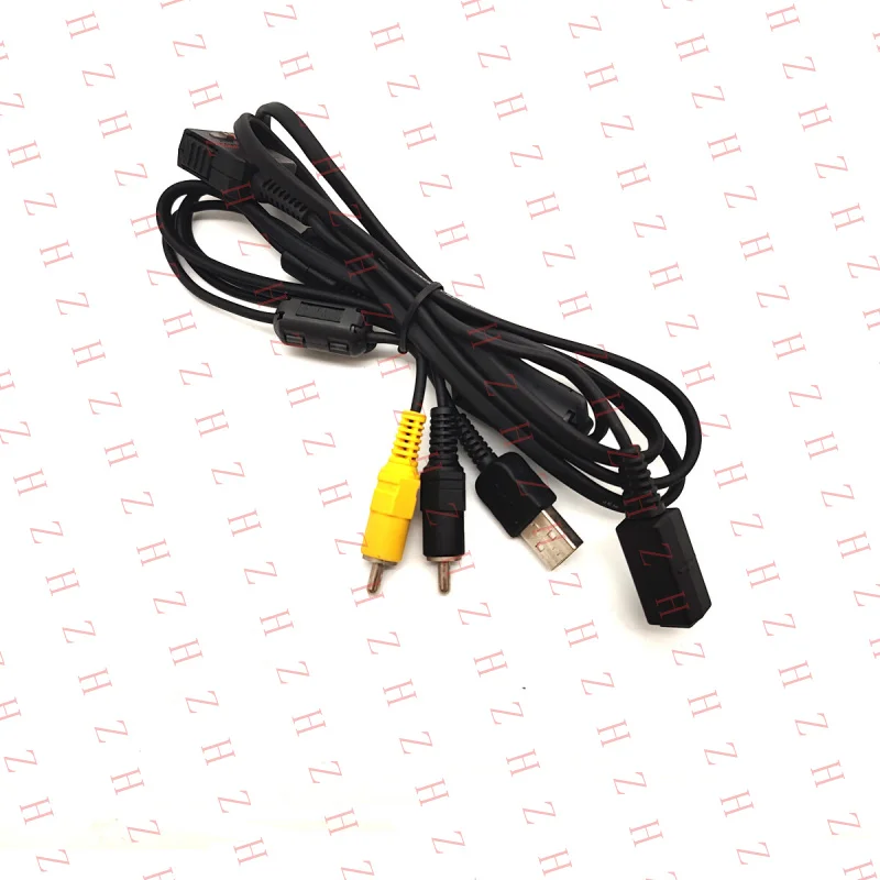 P+ for Sony Multi Use USB AV Cord for Cyber-shot DSC-W110 DSC-W120 DSC-W130 DSC-W150