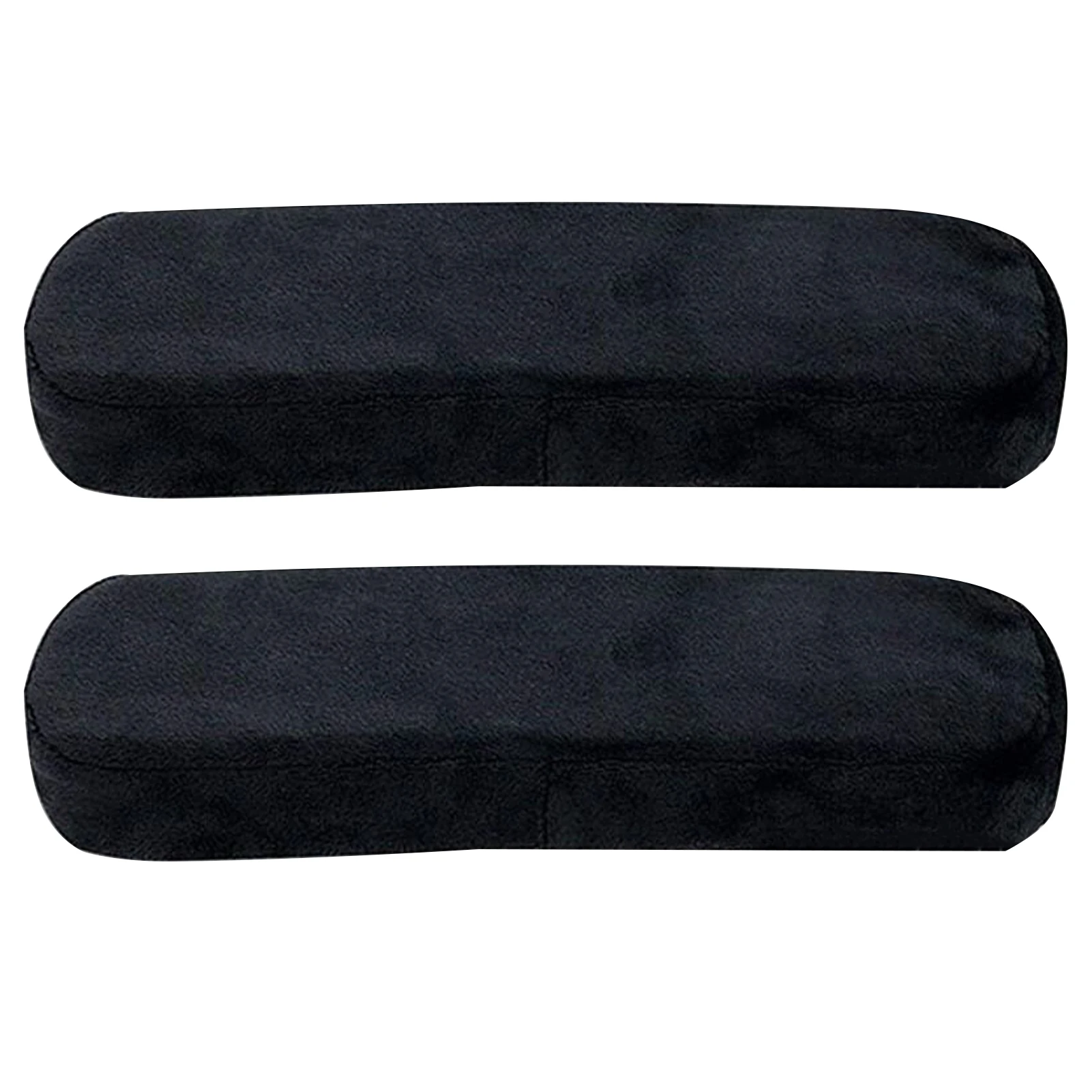 2pcs Anti Scratch Elbow Rest Universal Adjustable Strap Replacement Relieve Pressure Extra Thick Office Chair Arm Pad Cushioning