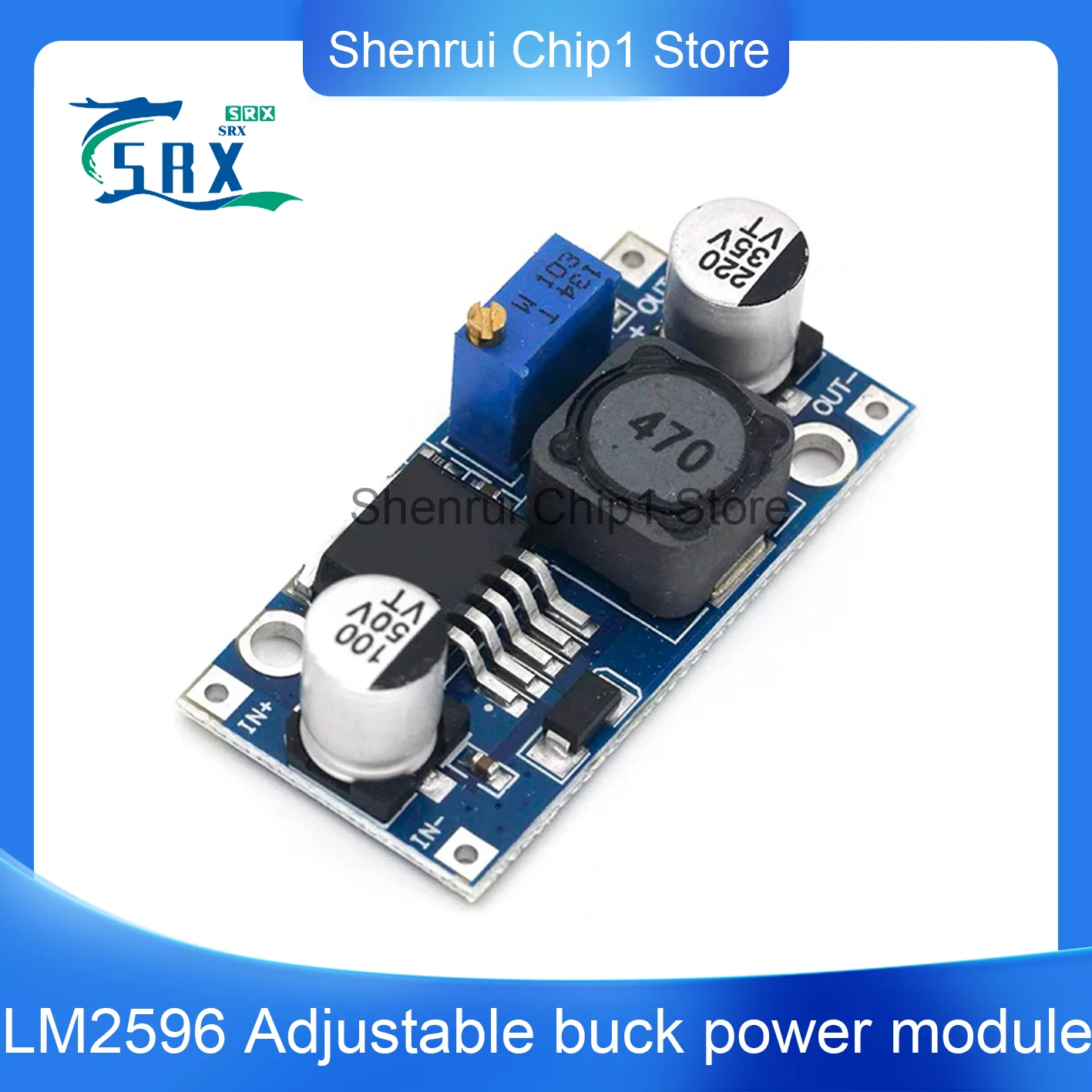 LM2596 LM2596HVS Power Supply Module DC-DC BUCK 3A Adjustable Buck Module Regulator Ultra LM2596S Step Down 24V Switch 12V 5V 3V