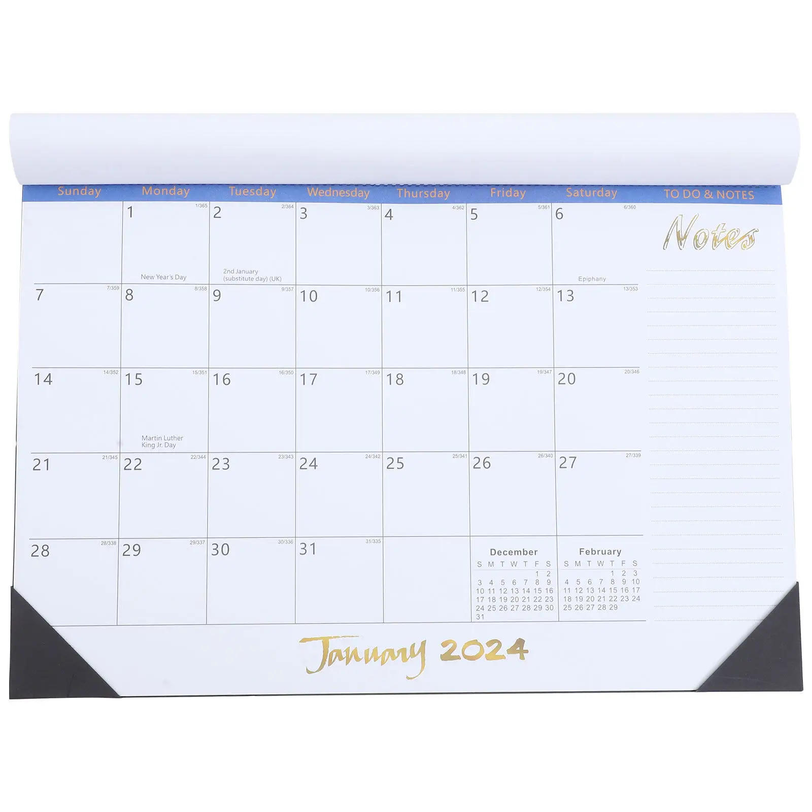 

Mini Wall Calendar Polished Smooth Surface Hanging Countdown Calendar Memo Planner Home Office Use 2024 Yearly Large Wall