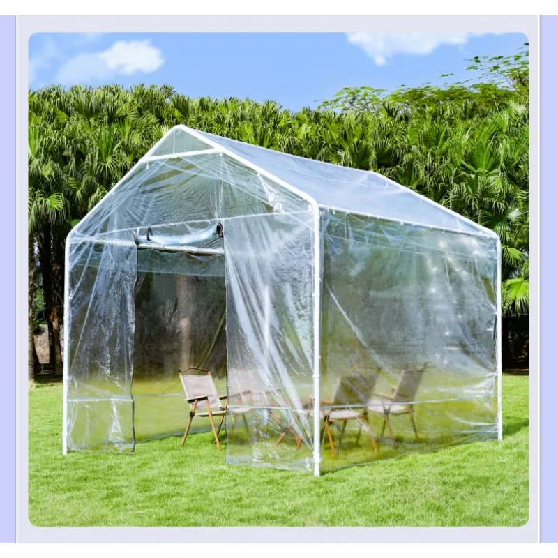 

plastic shed, fully transparent tent, outdoor canopy four feet