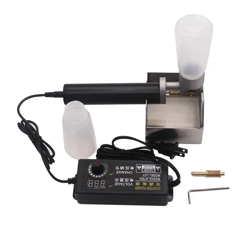 Portable Handheld Electric Manual Dual Purpose Leather Edge Coating Device Craft Edge Finishing Equipment for Leather Work