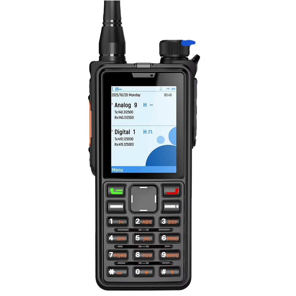 

ABBREE AR-880 DMR&Analog Walkie Talkie IP67 Waterproof 10W High Power Dual Time Slot Large Screen SMS VOX Digital Ham Radio