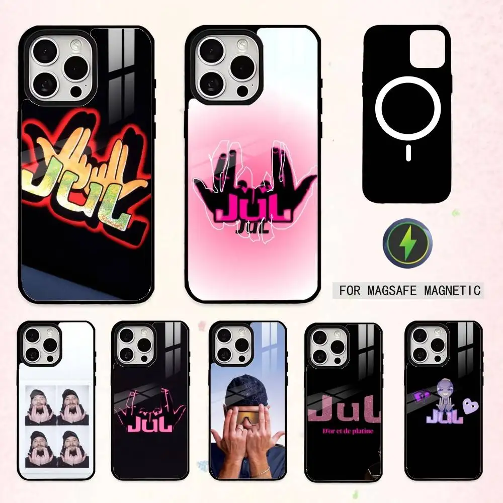 

COOL France Jul R-Rapper Phone Case For iPhone17,16,15,14,13,12,11 Plus,Pro Max Magnetic For Magsafe Wireless Charging