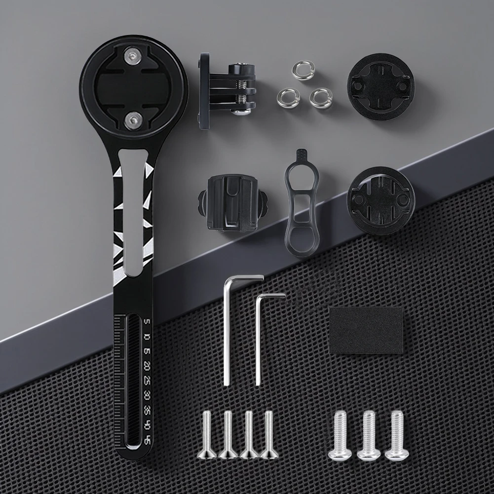 Support de compteur de vélo intégré au guidon, en alliage d'aluminium, support de chronomètre pour vélo de route, support de compteur de vitesse pour Bryton