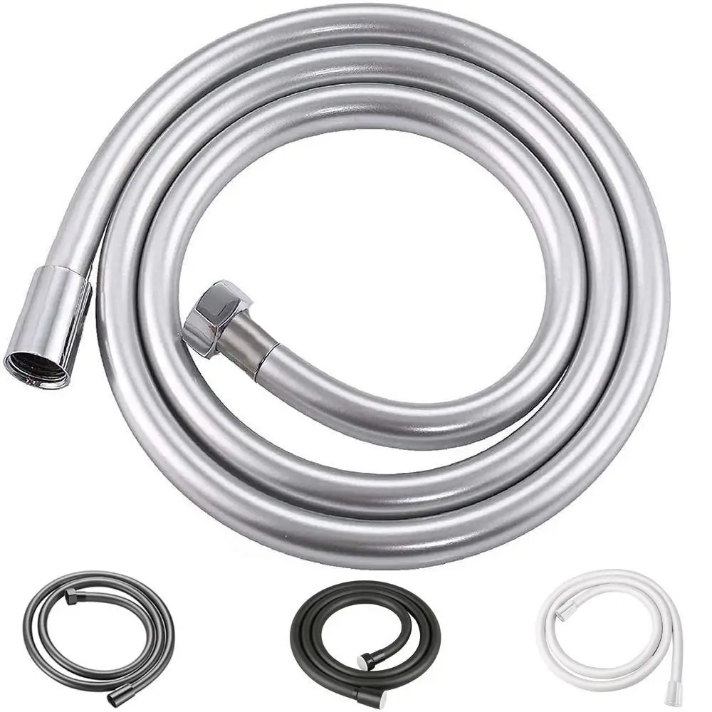 

Replacement Handheld Shower Head Hose PVC Explosion-proof Spray Water Pipe Universal High Pressure Faucet Hose Toilet