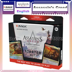 Oryginalny zestaw startowy kart Assassin's Creed Magic The Gathering English Beyond Booster Box Kolekcja kart kolekcjonerskich Prezent dla dzieci