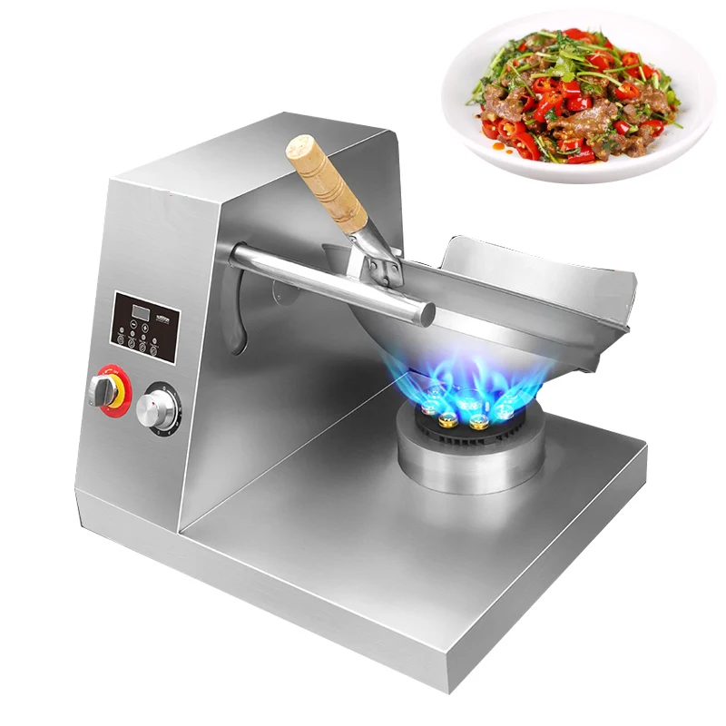 Restaurant Intelligence Cooking Robot Cooker Automatic Wok Stir Fry Pan Hotel Auto Stir-frying Machine