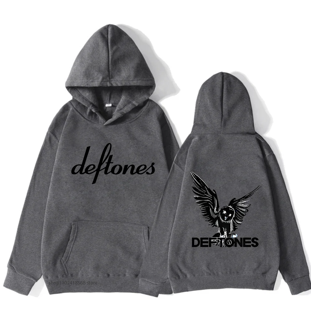 

Around The Fur Tour Band Hoodies Hip Hop Men Retro Deftones Sweatshirts Women Unisex Streetwear Man Long Sleeve Winter Hooded