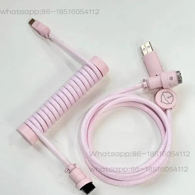 Short Spiral Custom Keyboard Aviation Plug-in Wire Magnetic Wire Bonder, Suitable for Magnetic Shaft 8K