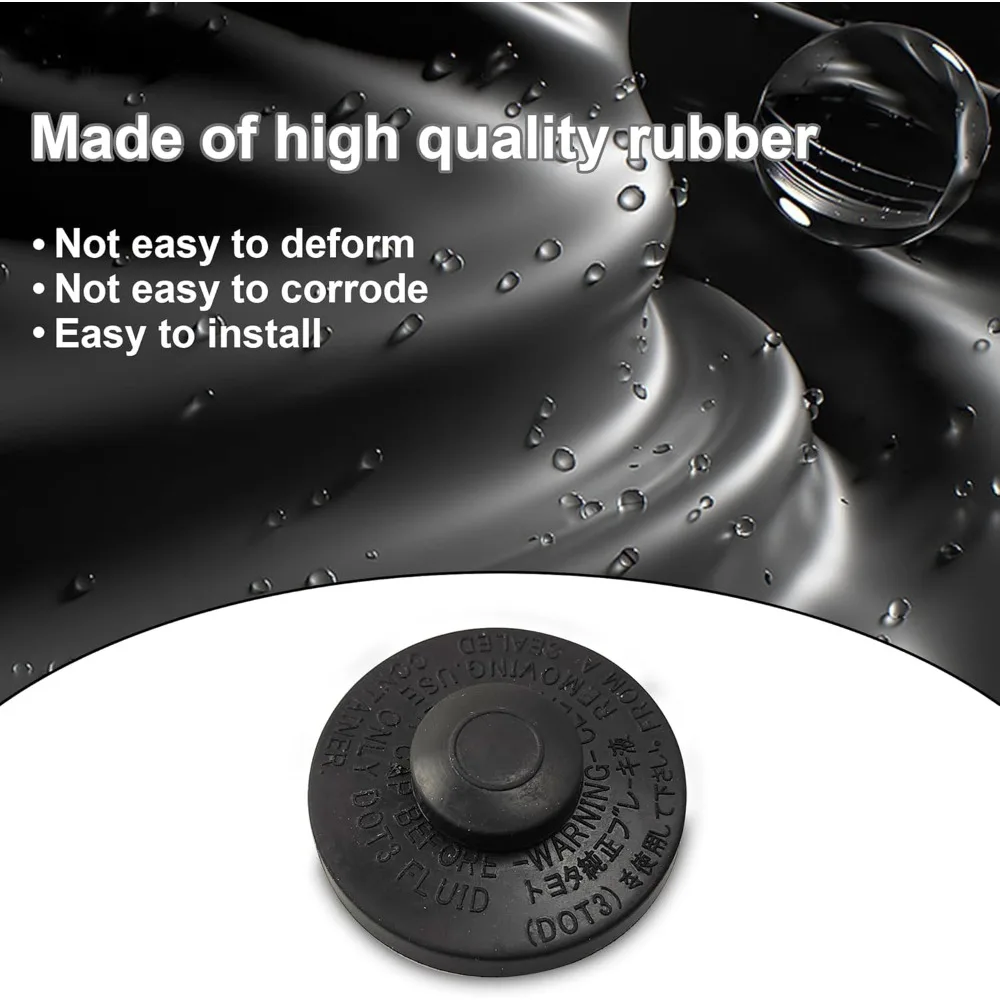 5 قطعة 47230-12040 أسطوانة الفرامل الرئيسية غطاء خزان السوائل لتويوتا تاكوما 4 عداء أفالون هايلاندر سيينا كامري كورولا T100 #4