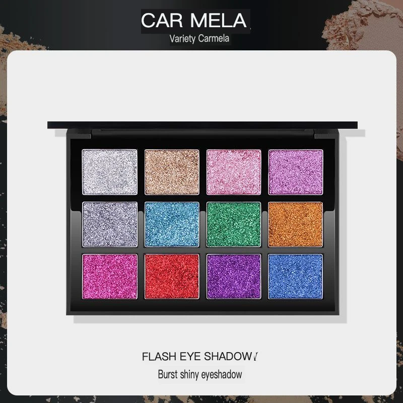 Camilla's Sequin Stage Eyeshadow Shines Brightly, Presenting A Colorful Performance Of Stage Cosmetics