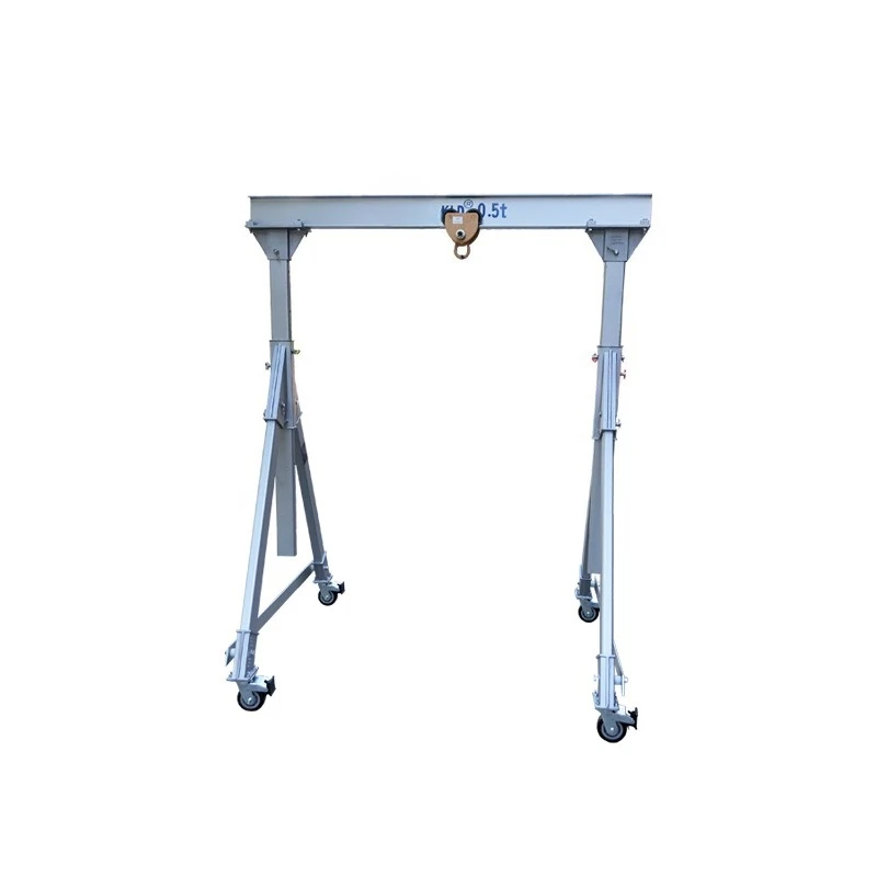

Aluminum gantry crane removable liftable light aluminum gantry small gantry crane