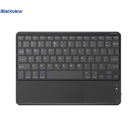 Blackview K1 English Bluetooth Wireless Keyboard with Touch Panel,Bluetooth Compatible with Windows, iOS and Android
